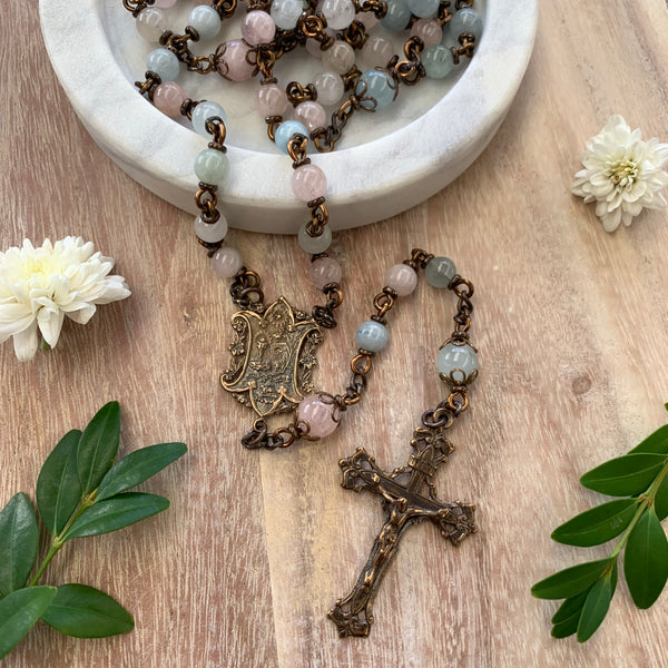 Flowers from Heaven Heirloom Rosary