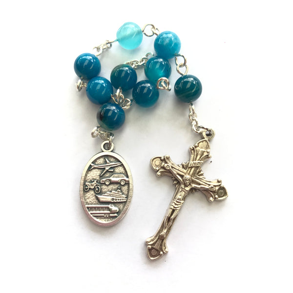 St. Christopher prayer chaplet, Patron saint of travellers and motorists