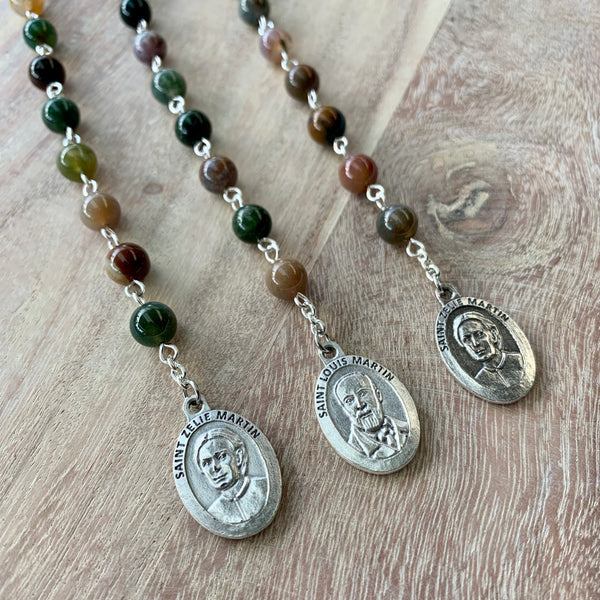 Saints Louis and Zelie Martin Pocket Rosary