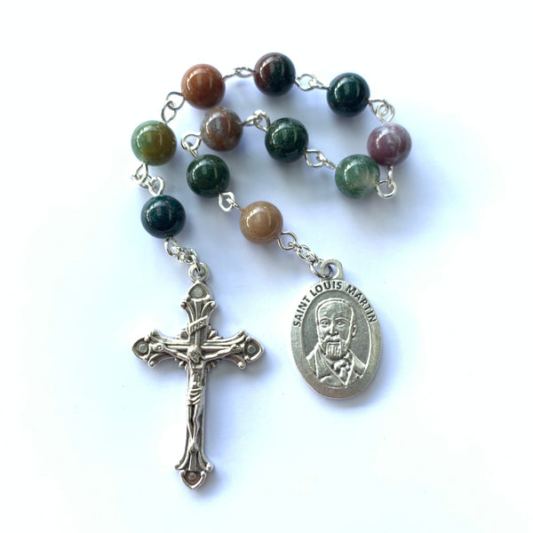 Saints Louis and Zelie Martin Pocket Rosary