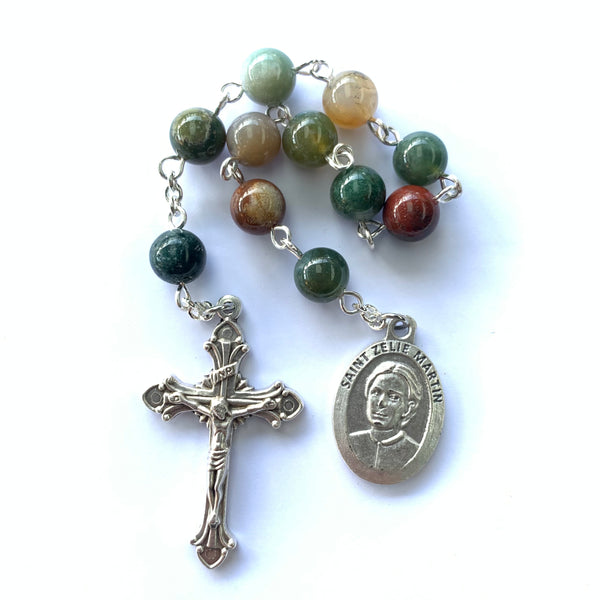 Saints Louis and Zelie Martin Pocket Rosary