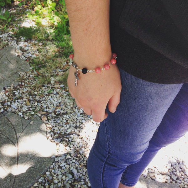Aromatherapy Rosary bracelet