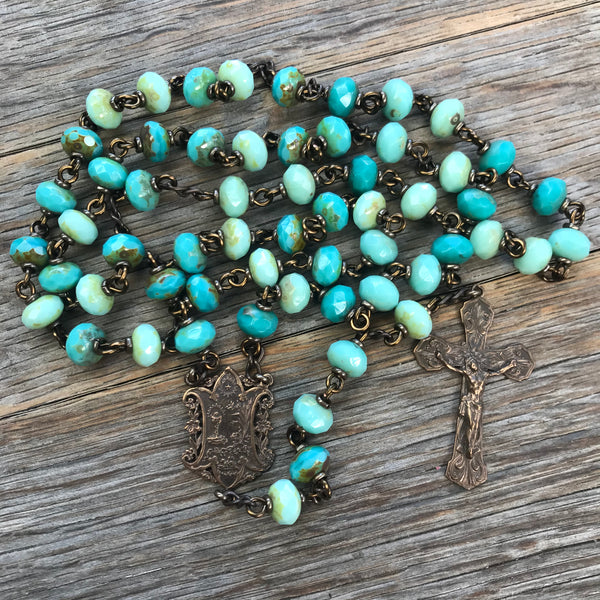 Holy Communion Heirloom Rosary