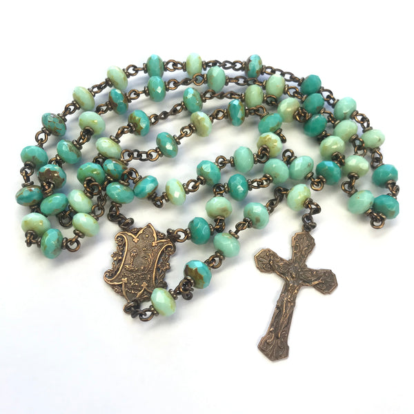 Holy Communion Heirloom Rosary