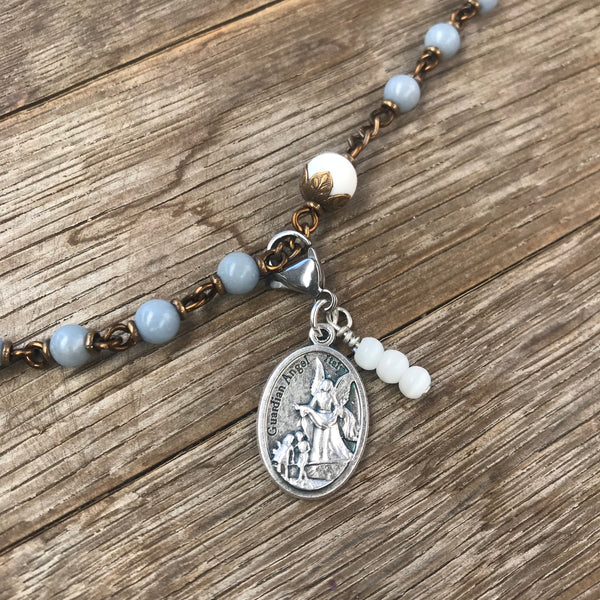 Guardian Angel Rosary Marker