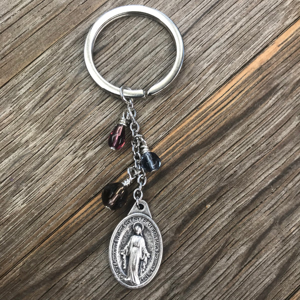 Miraculous Medal keyring