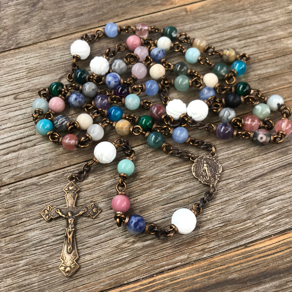 Miraculous Medal Heirloom Rosary