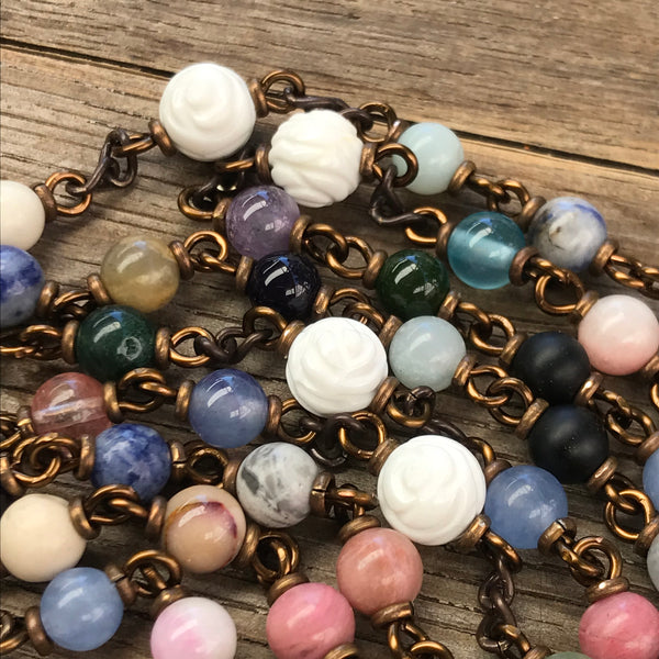 Miraculous Medal Heirloom Rosary
