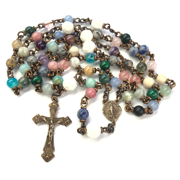 Miraculous Medal Heirloom Rosary