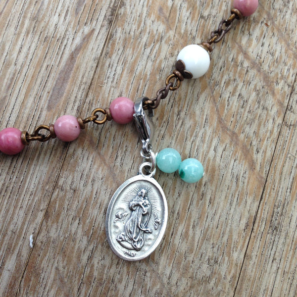 Our Lady of the Assumption Rosary Marker