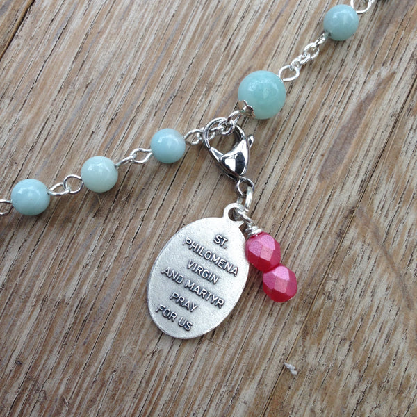 St. Philomena Rosary Marker