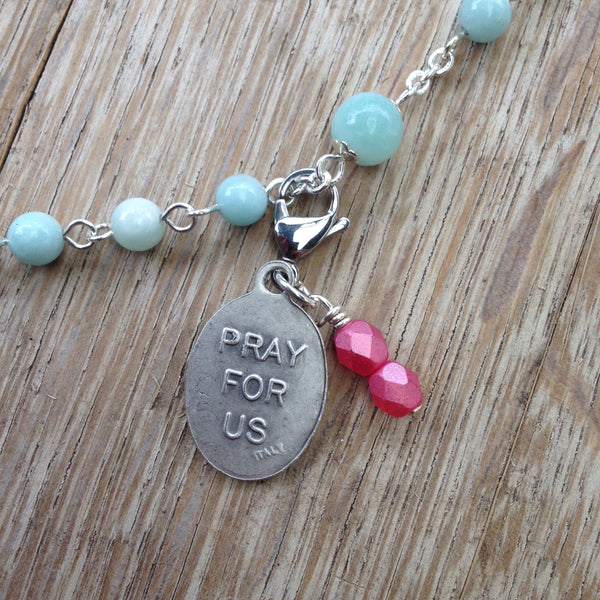 St. Gemma Galgani Rosary Marker