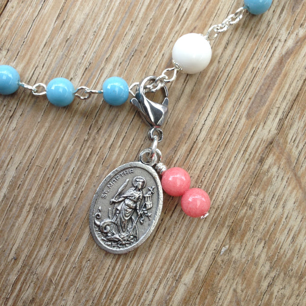 St. Martha Rosary Marker