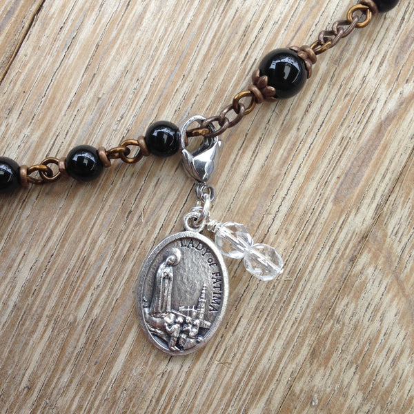 Our Lady of Fatima Rosary Marker