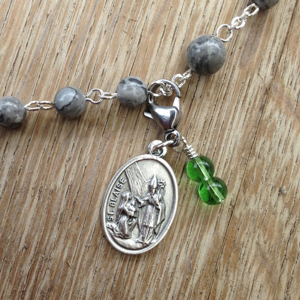 St. Martin de Porres / St. Blaise Rosary Marker