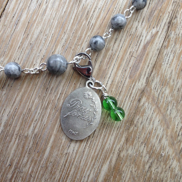 St. Damian / St. Cosmos Rosary Marker