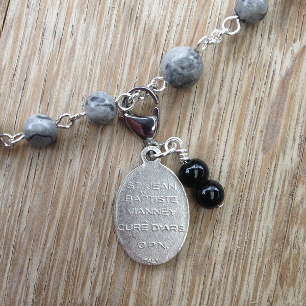 St. Jean Vianney, Cure of Ars Rosary Marker