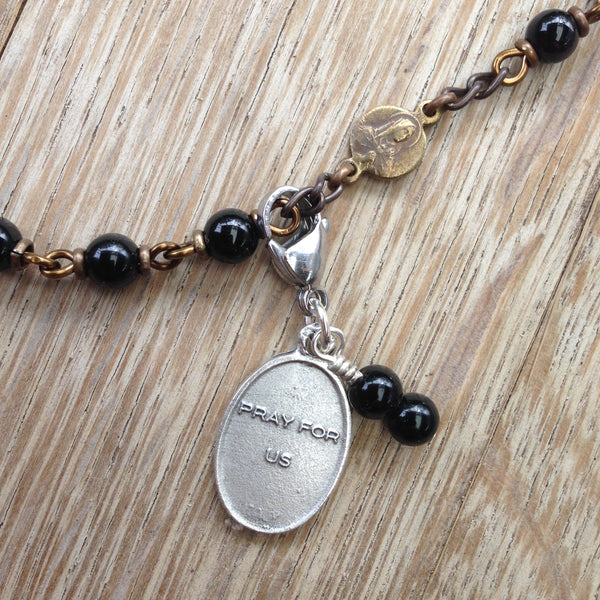 Mater Dolorosa (Our Lady of Sorrows) Rosary Marker