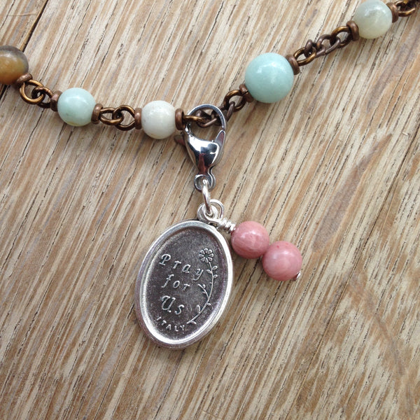 Rosa Mystica Rosary Marker