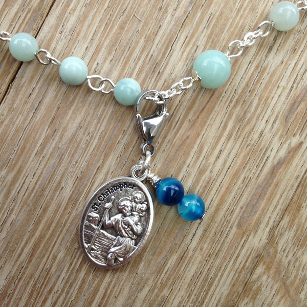 St. Christopher Rosary Marker