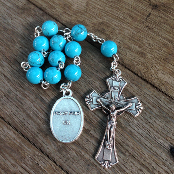 St. Lucy pocket rosary