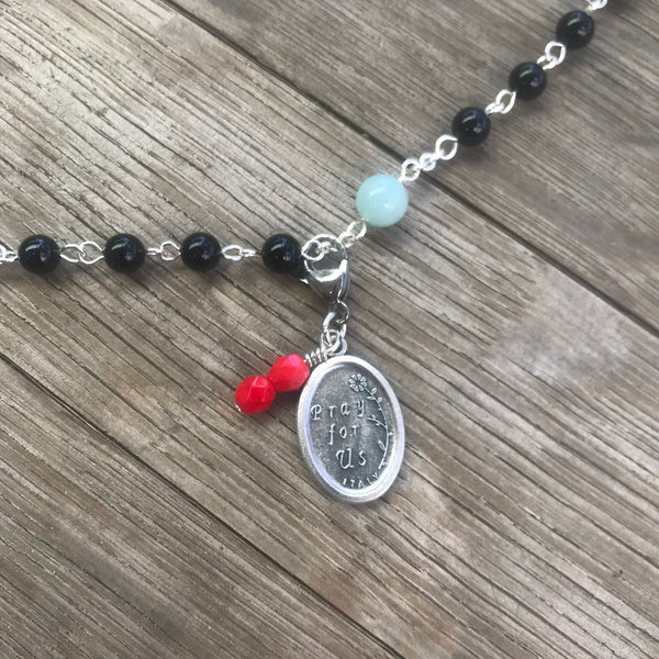 Immaculate Heart of Mary Rosary Marker