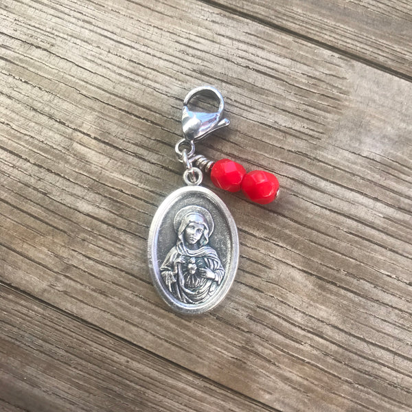 Immaculate Heart of Mary Rosary Marker