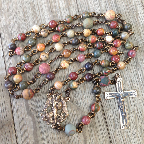 St. Michael Heirloom Rosary