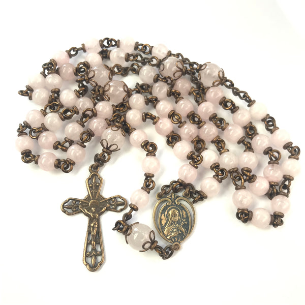 St. Therese heirloom rosary