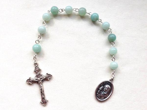 St. Clare of Assisi pocket rosary