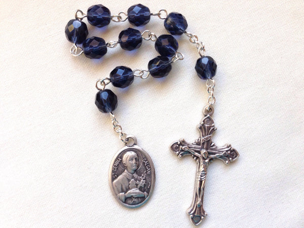 St. Gemma Galgani pocket rosary