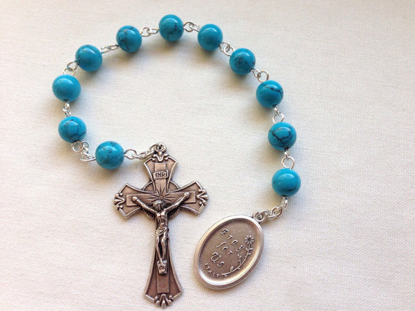 St. Lucy pocket rosary
