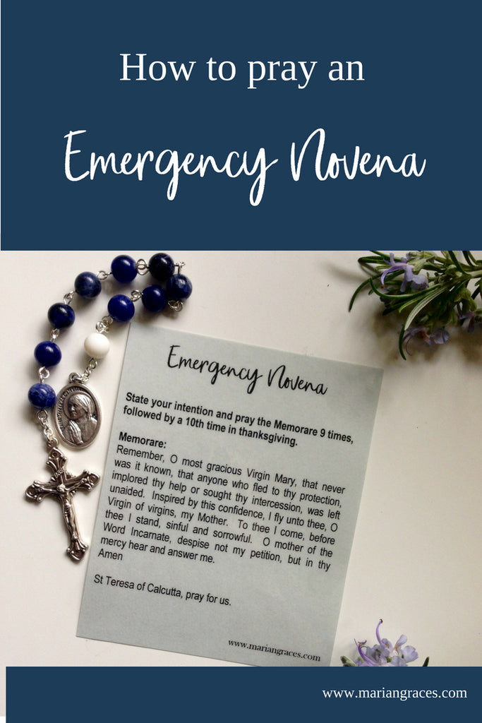 How to pray an Emergency Novena