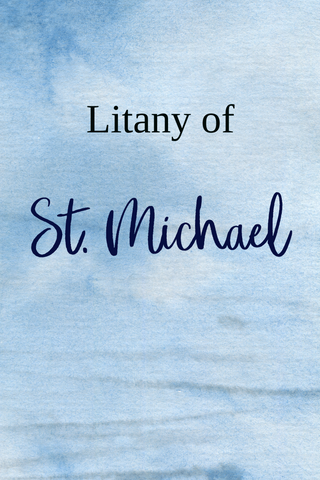 Litany of Saint Michael