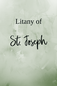 Litany of St. Joseph