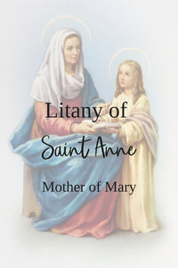 Litany of St Anne, mother of Mary