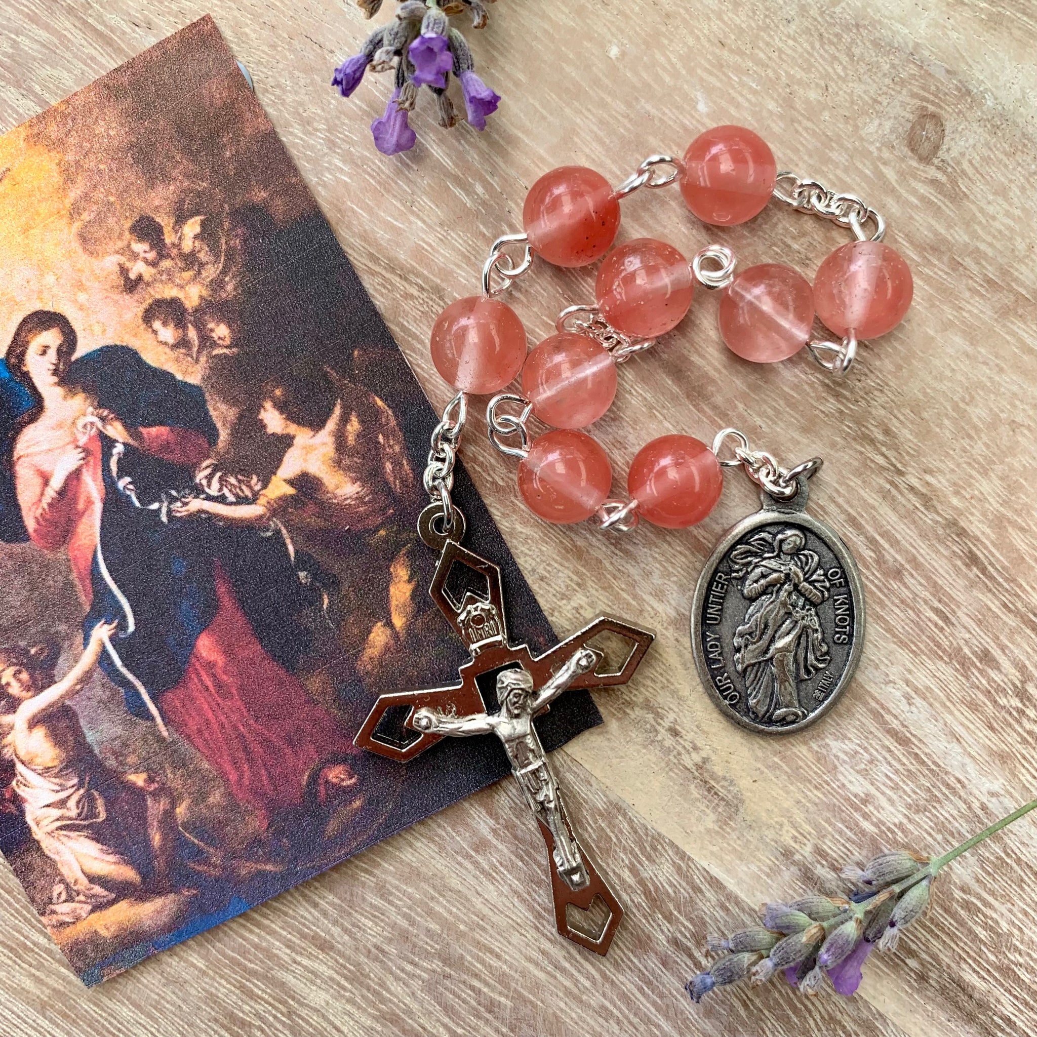 Mary Undoer of Knots chaplet