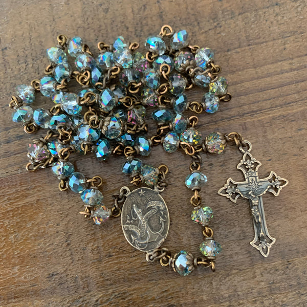 Stella Maris Heirloom rosary