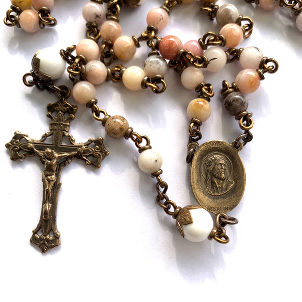 Custom rosary for Adriana