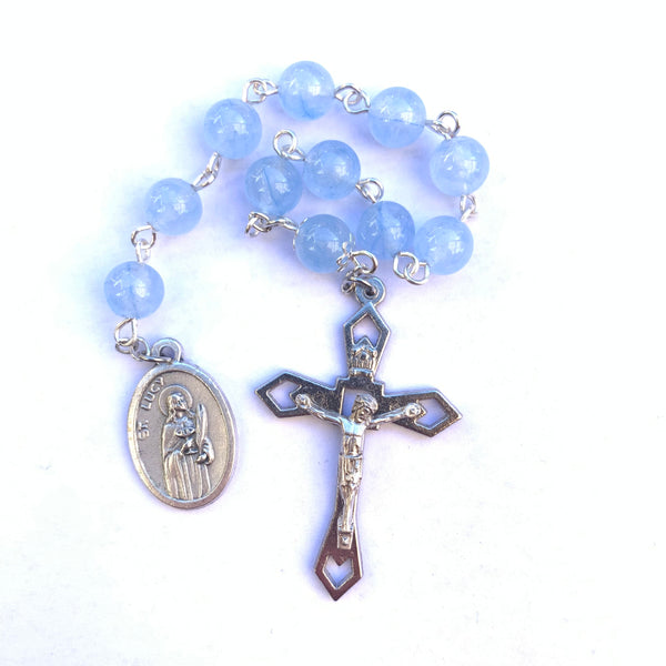 St. Lucy pocket rosary