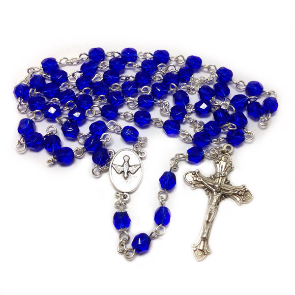 Blue Holy Spirit Rosary