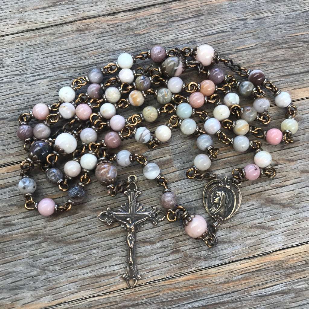 Our Lady of Lourdes Paracord Rosary – CatholicMilestones