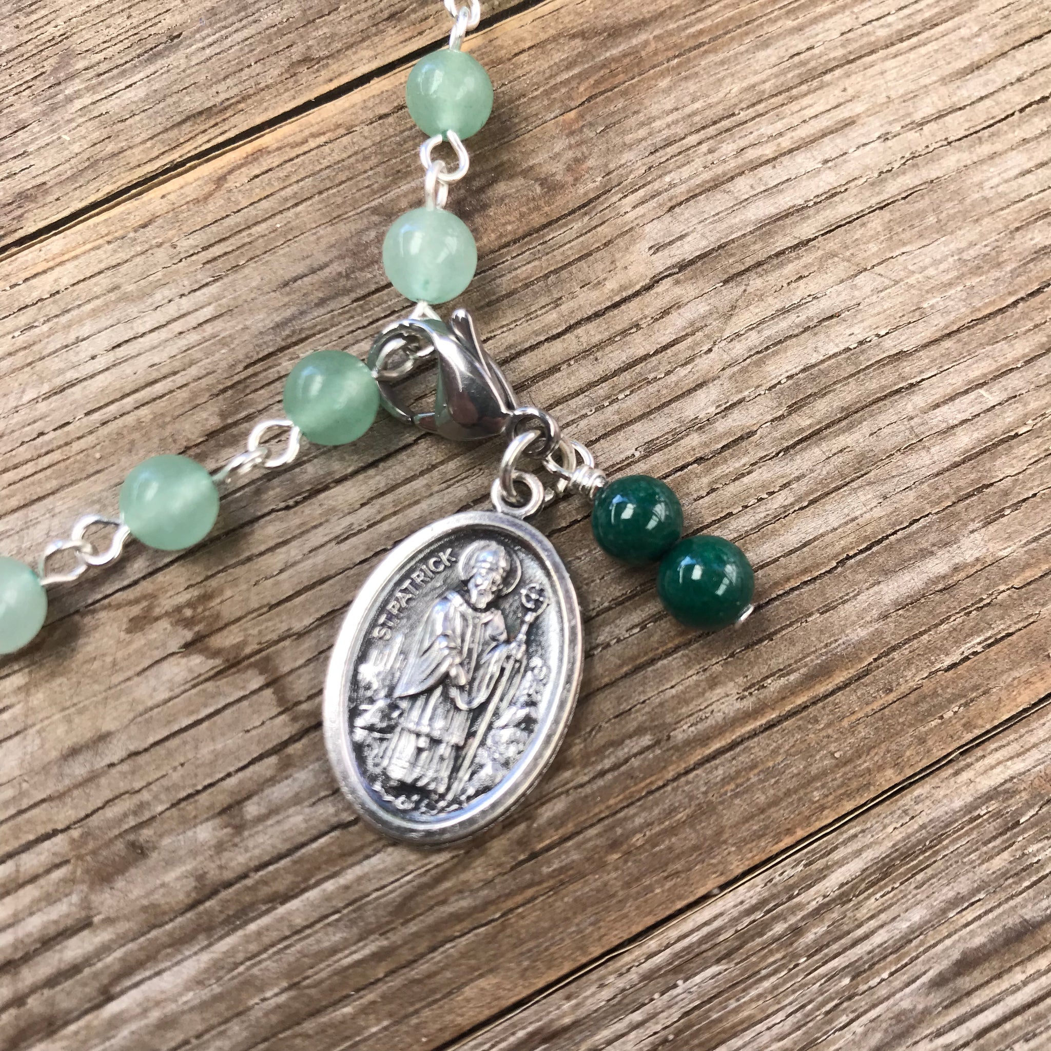 St Patrick Rosary Marker