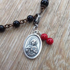 Immaculate Heart of Mary Rosary Marker