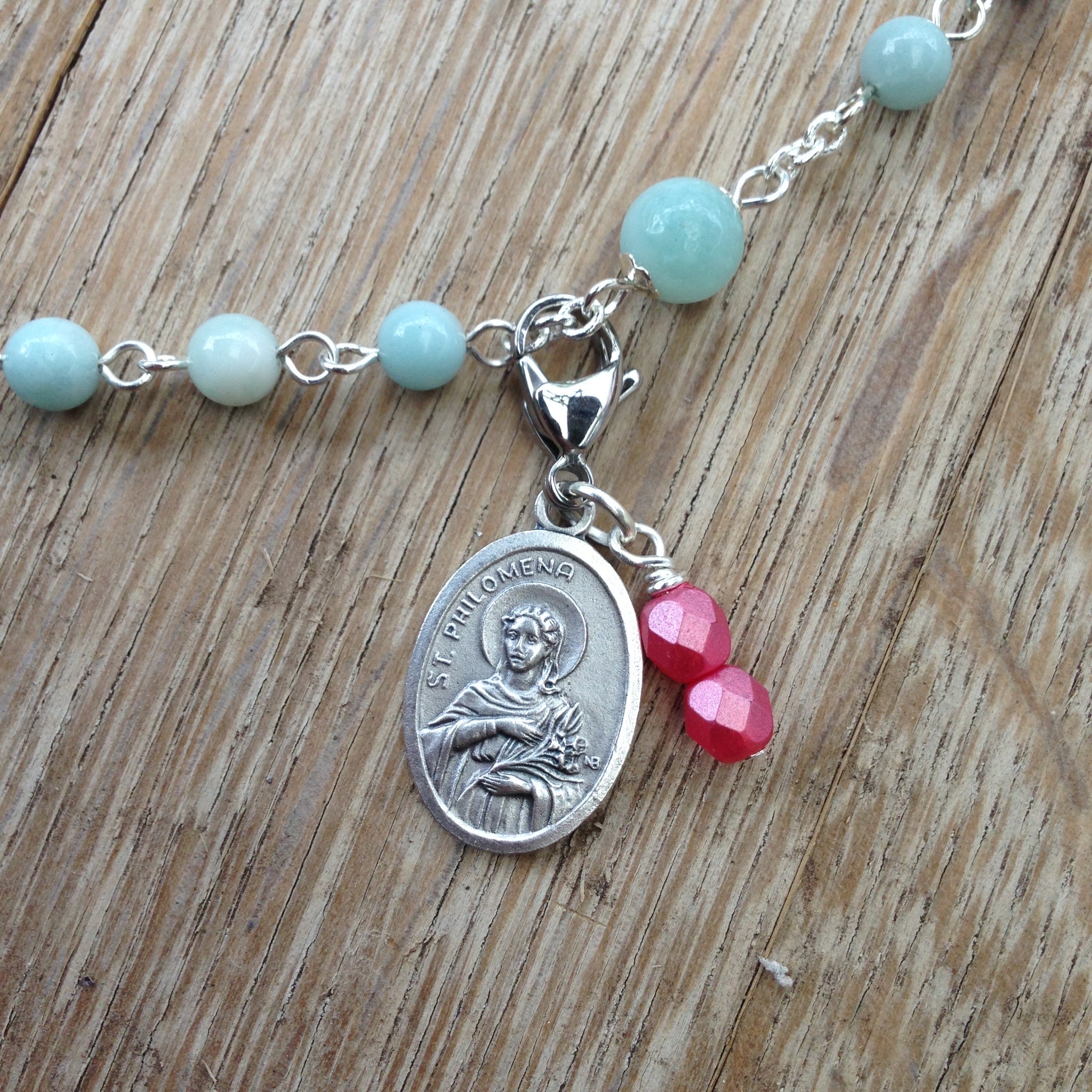 Philomena Rosary marker – Marian Graces