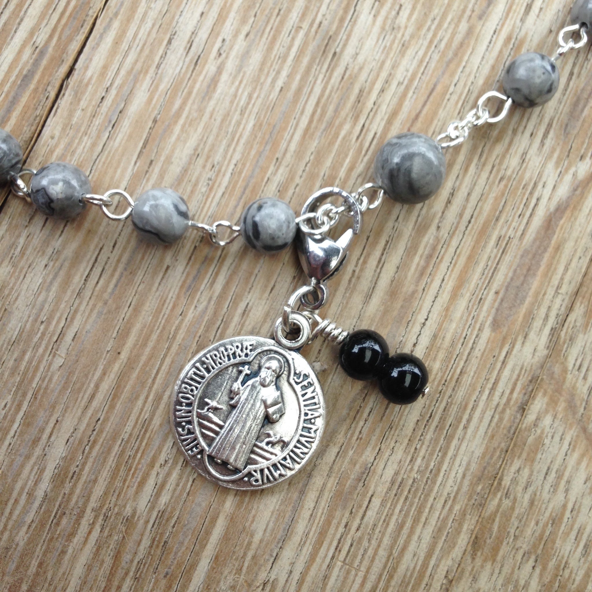 St. Benedict Rosary Marker