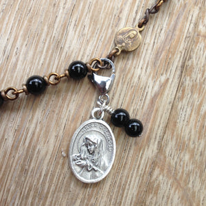 Mater Dolorosa (Our Lady of Sorrows) Rosary Marker