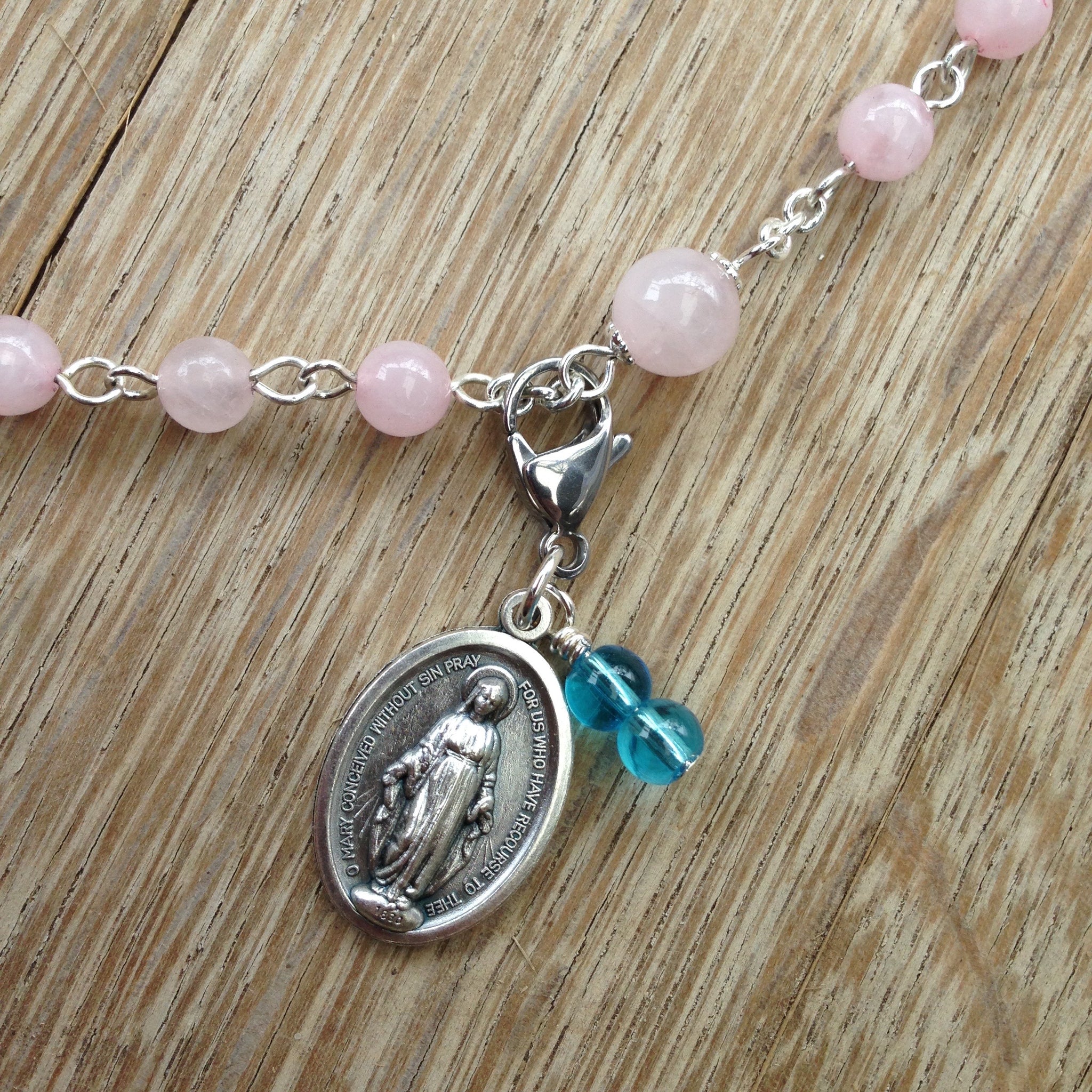 Miraculous Medal Rosary Marker