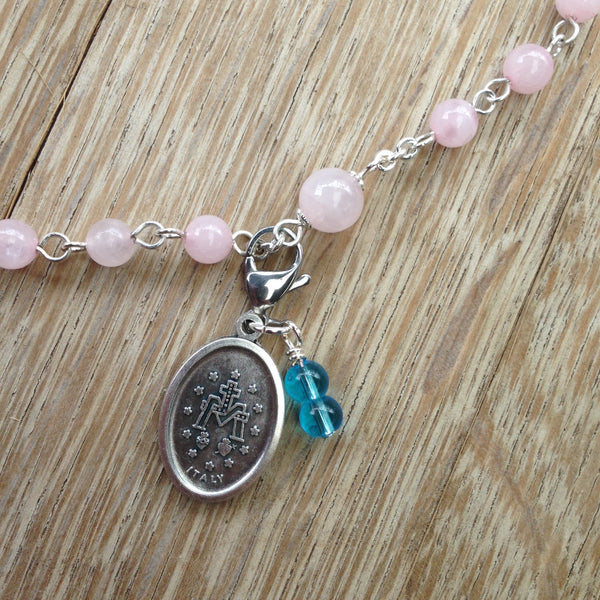 Miraculous Medal Rosary Marker