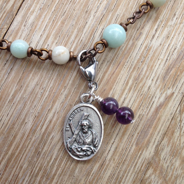 St. Andrew Rosary Marker